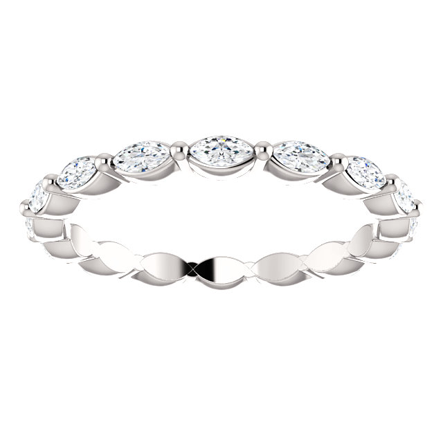 marquise diamond band