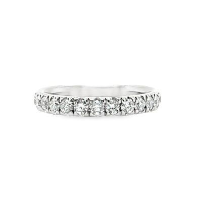 18k White Gold Lab-Grown Diamond Eternity Band